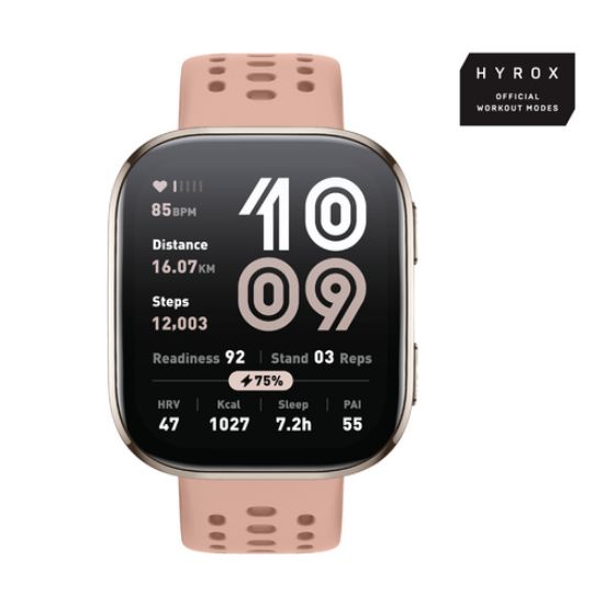 Immagine di Amazfit Bip 6 5 cm (1.97") AMOLED Digitale 390 x 450 Pixel Touch screen Oro GPS (satellitare)