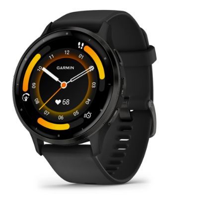Immagine di Garmin Venu 3 3,56 cm (1.4") AMOLED 45 mm Digitale 454 x 454 Pixel Touch screen Nero Wi-Fi GPS (satellitare)