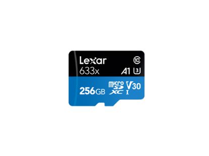 Immagine di Lexar 633x 256 GB MicroSDXC UHS-I Classe 10