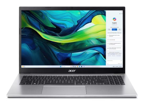 Immagine di Acer Aspire Go 15 AG15-42P-R3GD AMD Ryzen™ 7 5825U Computer portatile 39,6 cm (15.6") Full HD 16 GB DDR4-SDRAM 512 GB SSD Wi-Fi 6 (802.11ax) Windows 11 Home Argento