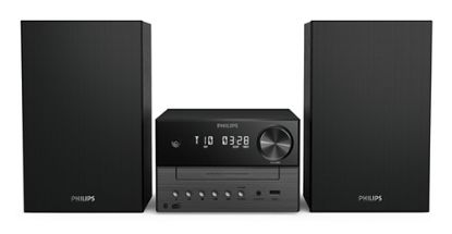Immagine di Philips 3000 series TAM3505M2/12 set audio da casa Microsistema audio per la casa 20 W Nero