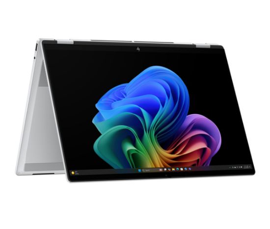 Immagine di HP OmniBook X Flip Next Gen AI 16-as0016nl Copilot+ PC Intel Core Ultra 5 226V Ibrido (2 in 1) 40,6 cm (16") Touch screen 2K 16 GB LPDDR5x-SDRAM 1 TB SSD Wi-Fi 6E (802.11ax) Windows 11 Home Argento