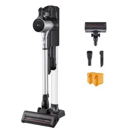 Immagine di LG CordZero A9K Core, Aspirapolvere Kompressor 260W, 120 min, 1 spazzola + 2 accessori, Filtro 5 strati, Wi-Fi, Silver