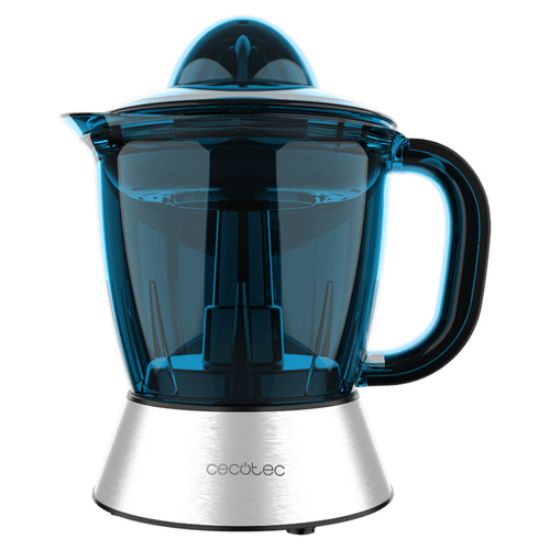 Immagine di Cecotec 03351 spremiagrumi Estrattore di succo 40 W Nero, Blu, Acciaio inox