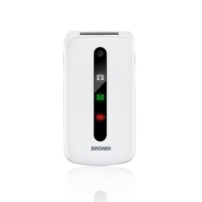 Immagine di Brondi President 7,62 cm (3") 130 g Bianco Telefono cellulare basico