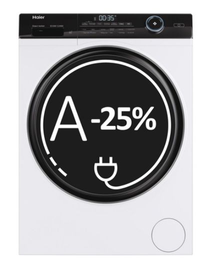Immagine di Haier I-Pro Series 5 I-Pro Serie 5, Lavatrice Carica Frontale 9 KG, 25% più efficente della classe A, 1400 giri, Bianco, Direct Motion, Refresh, Wi-Fi, HW90-B14959NEUIT