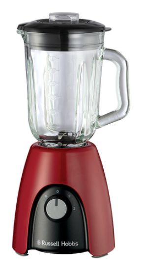 Immagine di Russell Hobbs 27120-56 frullatore 1,5 L Frullatore da tavolo 650 W Nero, Rosso, Trasparente