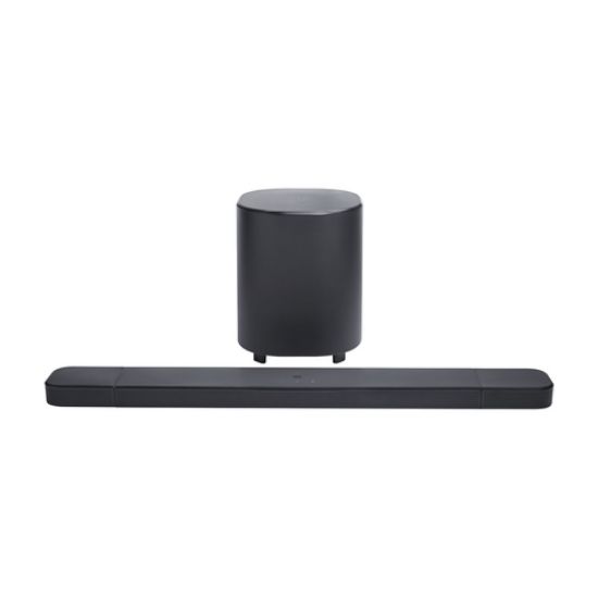 Immagine di JBL Bar 800 MK2, Soundbar Bluetooth a 7.1 Canali per TV con Altoparlanti Rimovibili, Subwoofer da 10”, Audio Surround Dolby Atmos, HDMI eARC, Wi-Fi, Video 4K, PureVoice 2.0 e MultiBeam 3.0, Nera