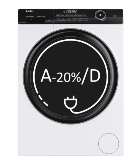 Immagine di Haier HWD90-BP14929A lavasciuga Libera installazione Caricamento frontale Bianco D
