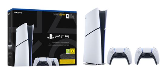 Immagine di Sony Playstation 5 Slim Digital 825 GB Wi-Fi Nero, Bianco