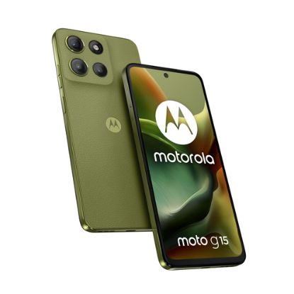 Immagine di Motorola moto g15 17,1 cm (6.72") Doppia SIM Android 15 4G USB tipo-C 8 GB 256 GB 5200 mAh Verde