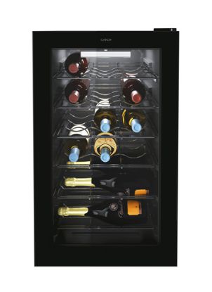 Immagine di Candy CWC 021 M/NF Cantinetta vino con compressore Libera installazione Nero 21 bottiglia/bottiglie