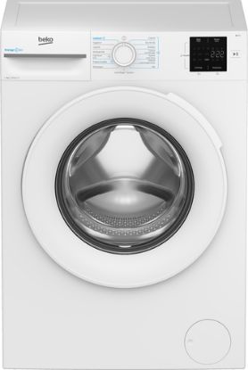 Immagine di Beko b300 BMWRU3821W: Lavatrice 8kg, Classe A, 1200giri, linea estetica NX, motore inverter, Display Touch, oblò bianco, tecnologia EnergySpin™