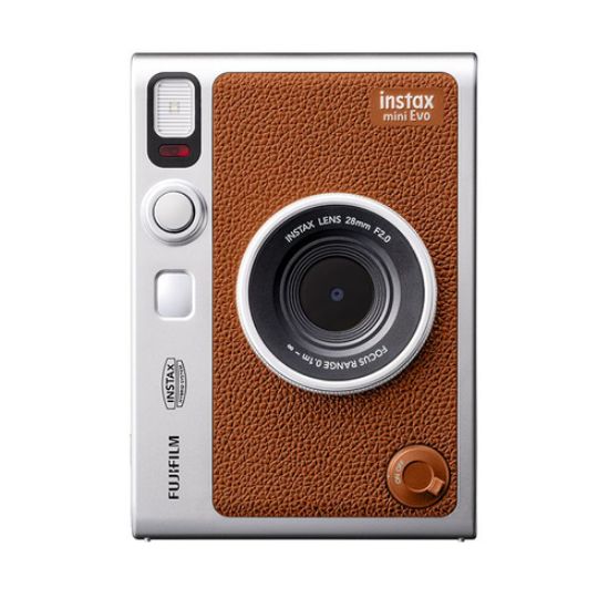 Immagine di Fujifilm Instax Mini Evo 1/5" 2560 x 1920 Pixel CMOS Marrone, Argento