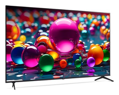 Immagine di LG UHD AI 75UA75006LA TV Serie UA75 75'' 4K, α7 Gen8, HDR10, 20W, 3 HDMI con Game Optimizer, Smart TV WebOS 25