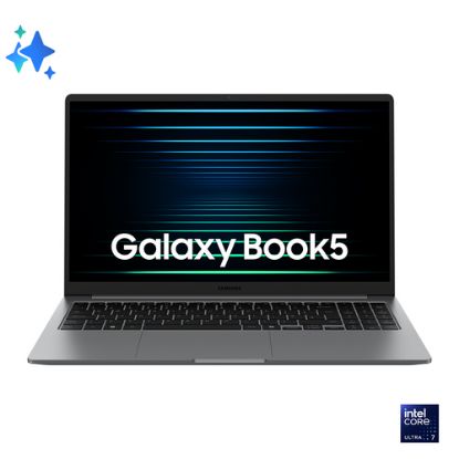 Immagine di Samsung Galaxy Book5 Intel Core Ultra 7 255U Computer portatile 39,6 cm (15.6") Full HD 32 GB LPDDR5x-SDRAM 1 TB SSD Wi-Fi 6 (802.11ax) Windows 11 Home Grigio