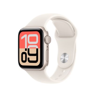 Immagine di Apple Watch SE (3nd generation) SE 3 GPS 40mm Cassa Alluminio Galassia con Sport Band Galassia - S/M