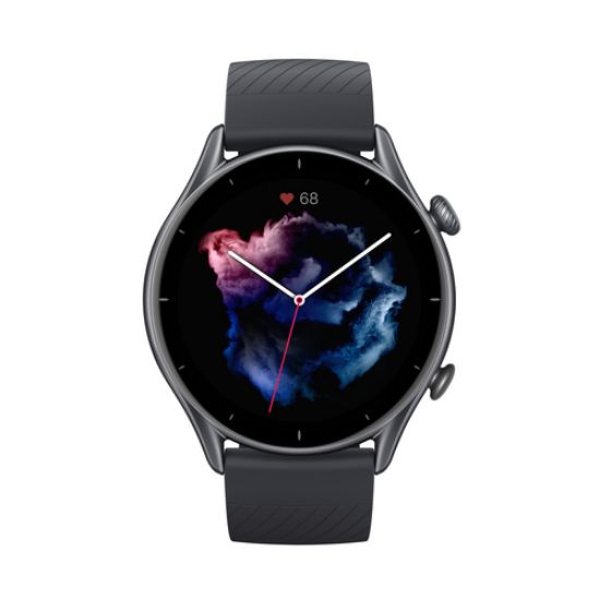 Immagine di Amazfit GTR 3 Pro 3,68 cm (1.45") AMOLED 46 mm Digitale 480 x 480 Pixel Touch screen Nero Wi-Fi GPS (satellitare)