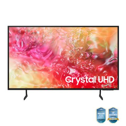 Immagine di Samsung TV Crystal UHD 4K 43” UE43DU7170UXZT Smart TV Wi-Fi Black 2024, Processore Crystal 4K, 4K Upscaling, Slim Look Design, OTS Lite