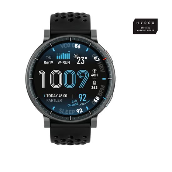 Immagine di Amazfit Active Max display ultra luminoso da 1,5 pollici, 4 GB di memoria, mappe offline, monitoraggio dell'energia BioCharge
