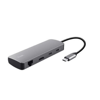 Immagine di Trust 25672 hub di interfaccia USB tipo-C Grigio