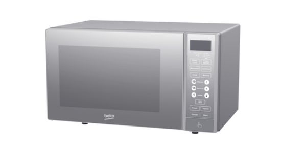 Immagine di Beko MGF23330S: Microonde con Grill, 800 Watt, 23 L, Grigio