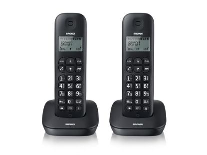 Immagine di Brondi Gala Twin Telefono DECT Identificatore di chiamata Nero