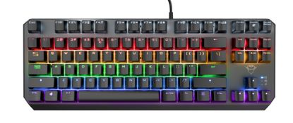 Immagine di Trust GXT 834 Callaz tastiera Gaming USB QWERTY Italiano Nero