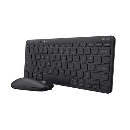 Immagine di Trust Lyra tastiera Mouse incluso Ufficio RF senza fili + Bluetooth QWERTY Italiano Nero