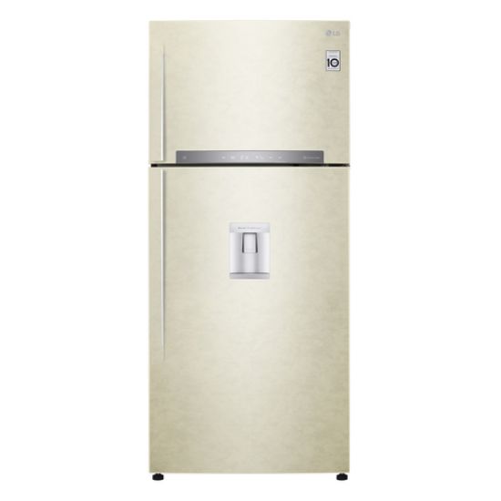 Immagine di LG GTF744SEPED Frigorifero doppia porta, Classe E, 509L, Wi-Fi, Dispenser acqua, Sabbia