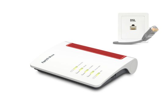 Immagine di Box FRITZ! 7530 AX router wireless Gigabit Ethernet Dual-band (2.4 GHz/5 GHz) Bianco