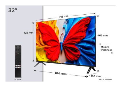 Immagine di TCL S59K Serie Smart TV QLED FHD 32" 32S59K, Dolby Audio, HDR10, Android TV