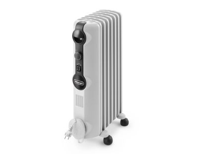 Immagine di De’Longhi TRRS 0715 stufetta elettrica Interno Bianco 1500 W Riscaldatore ambiente elettrico a olio