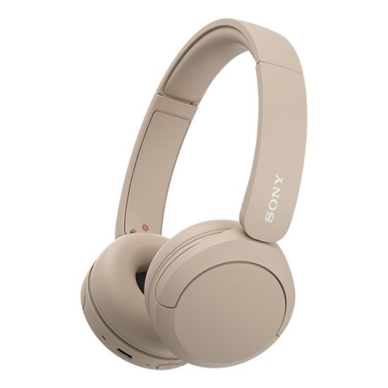 Immagine di Sony WH-CH520 Auricolare Wireless A Padiglione Musica e Chiamate USB tipo-C Bluetooth Base di ricarica Crema