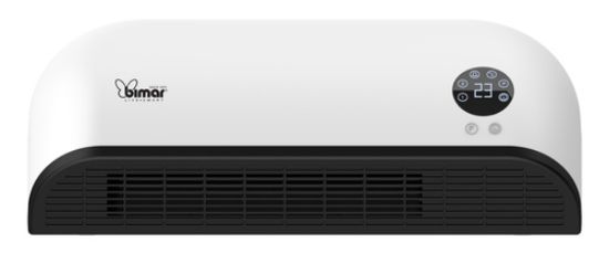 Immagine di Bimar HP093 stufetta elettrica Interno Nero, Bianco 2000 W Riscaldatore ambiente elettrico con ventilatore