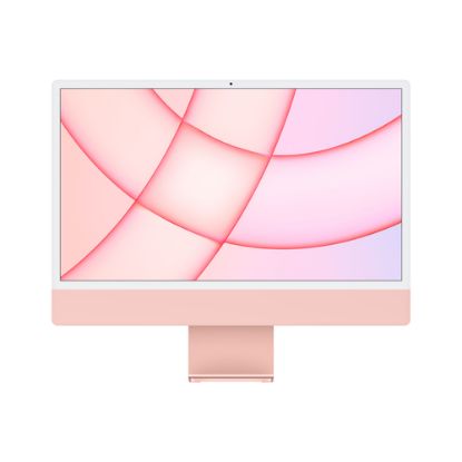 Immagine di Apple iMac 24" con display Retina 4.5K (Chip M1 con GPU 8-core, 256GB SSD) - Rosa (2021)