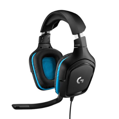 Immagine di Logitech G 981-000770 cuffia e auricolare Cablato A Padiglione Gaming Nero, Blu