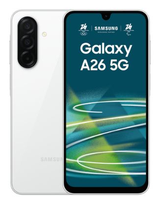 Immagine di Samsung Galaxy A26 5G, Smartphone con Funzioni intelligenti, Display Super AMOLED 6.7”, 6GB RAM, 128GB, Batteria 5.000 mAh, memoria espandibile, White