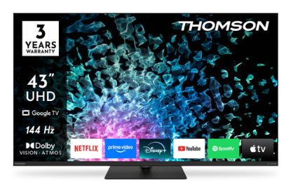 Immagine di Thomson 43MG7C15 TV 109,2 cm (43") 4K Ultra HD Smart TV Wi-Fi Nero 320 cd/m²
