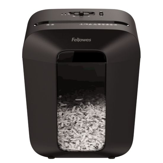 Immagine di Fellowes Powershred LX50 distruggi documenti Taglio a particelle Nero