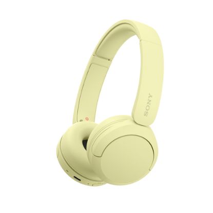 Immagine di Sony WHCH520Y.CE7 cuffia e auricolare Wireless A Padiglione Musica e Chiamate USB tipo-C Bluetooth Giallo