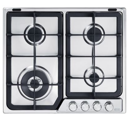 Immagine di De’Longhi PFI 46 GH Acciaio inox Da incasso 60 cm Gas 4 Fornello(i)