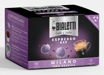 Immagine di Bialetti Milano Capsule caffè 72 pz