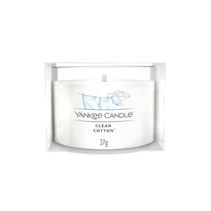 Immagine di Yankee Candle 10.00077.0727 candela di cera Cilindro Fiore, Freschezza Bianco 1 pz