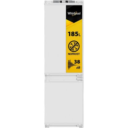 Immagine di Whirlpool WHKN 3253 B4E Frigorifero combinato a incasso, Total No Frost ventilato, 55 cm, Classe E, Bianco, 38 db, h 178cm