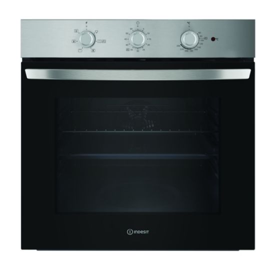 Immagine di Indesit IO 2350H X Forno multifunzione inox, 6 Funzioni totali, Classe A, 66 Lt, pulizia Steam&Clean