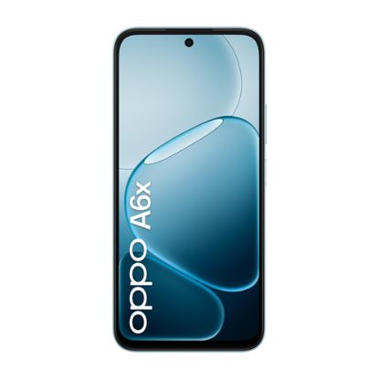 Immagine di OPPO A6x AI Smartphone, doppia fotocamera 13MP+QVGA, Selfie 5MP, Display 6.75” 120HZ IPS HD+, 6100mAh, RAM 4GB(Esp1GB/2GB/4GB)+ROM 128GB [Versione Italia], Ice Blue