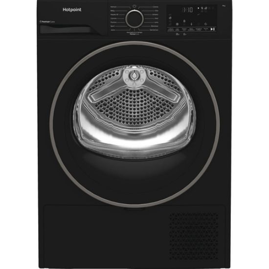 Immagine di Hotpoint Ariston HPT 94D BBS IT, Capacità 9kg, classe C, colore Black,EasyIron, PetHair Removal | Profondità mobile 60cm
