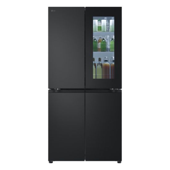 Immagine di LG InstaView GMV860EPDE Frigorifero Multidoor Slim, Classe E, 530L, Wi-Fi, Linear Cooling, Essence Matte Black
