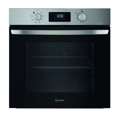 Immagine di Indesit IO 255H X forno Multifunzione Inox 8Funzioni classe A 71Lt Idrolisi